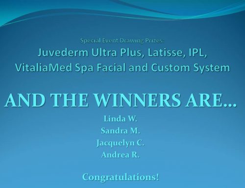 Cosmetic Event Drawing Winners!